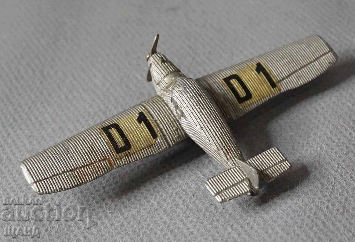 SCHUCO JUNKERS F 13 Old Metal toy model airplane