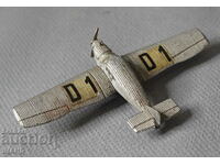 SCHUCO JUNKERS F 13 Стара Метална играчка модел самолет