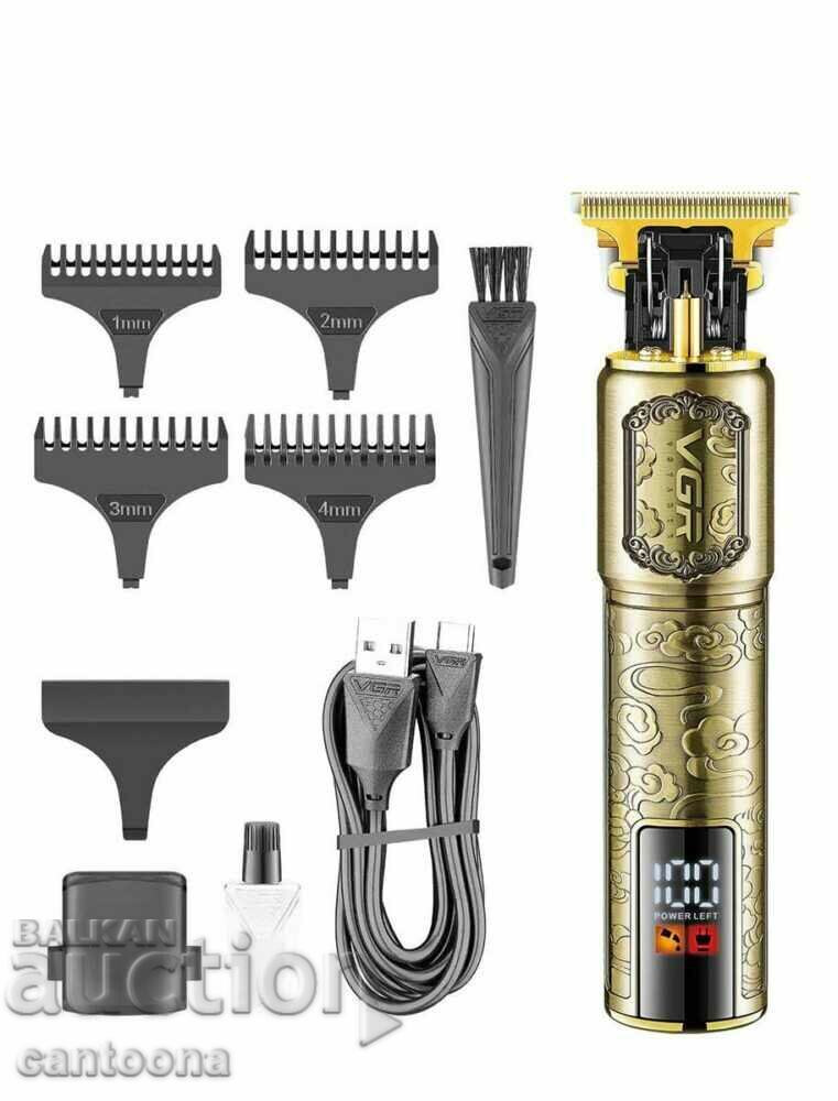 Auction Professional hair trimmer VGR V-073, display, USB Auction Professional hair trimmer VGR V-073, display, USB