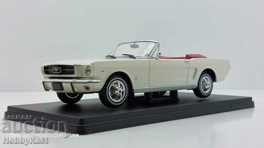 Ford Mustang Cabrio 1965 Salvat 1/24
