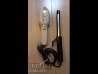 Retro curling iron and massager