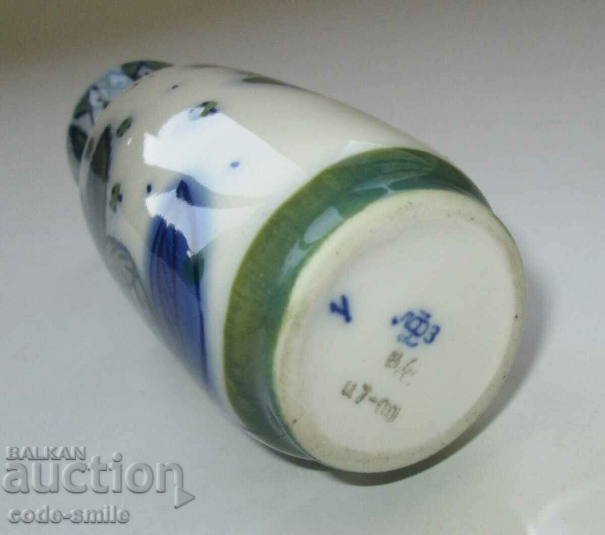 Old author Russian small vase porcelain LFZ - 5 Old author Russian small vase porcelain LFZ - 5