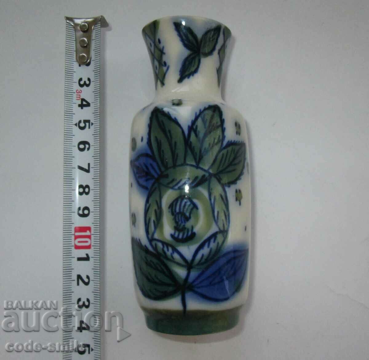 Old author Russian small vase porcelain LFZ - 7 Old author Russian small vase porcelain LFZ - 7