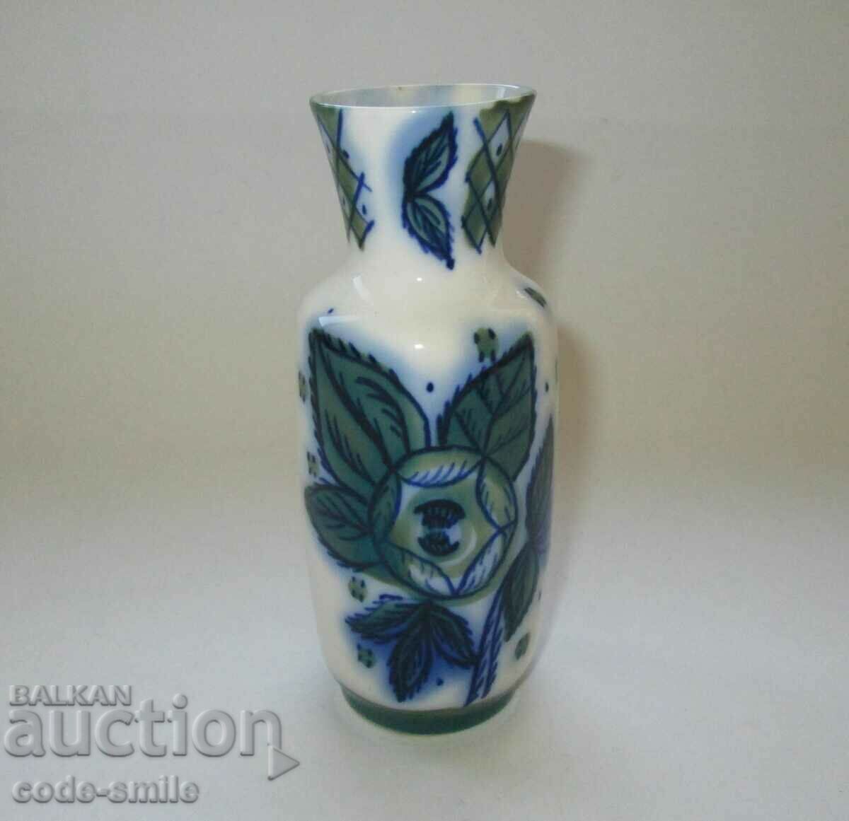 Old author Russian small vase porcelain LFZ Old author Russian small vase porcelain LFZ