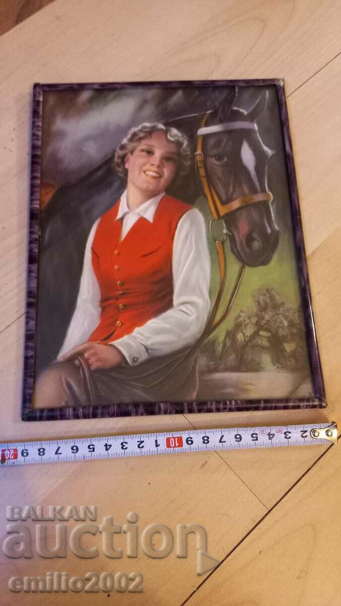 Old picture metal frame with price 9.00 BGN | € 4.60