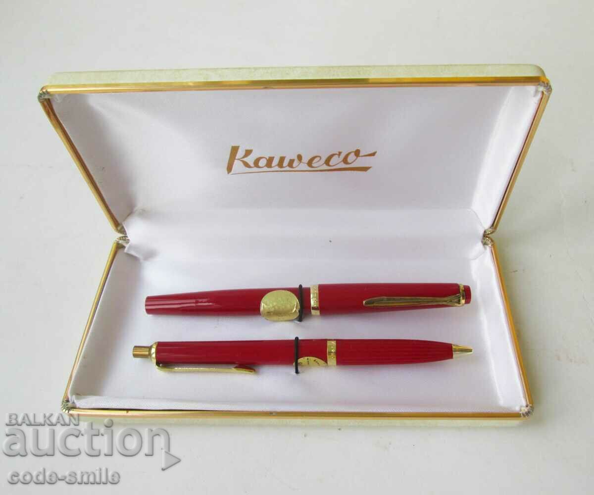 Old Kaweco 220 Progress German pen and fountain pen set