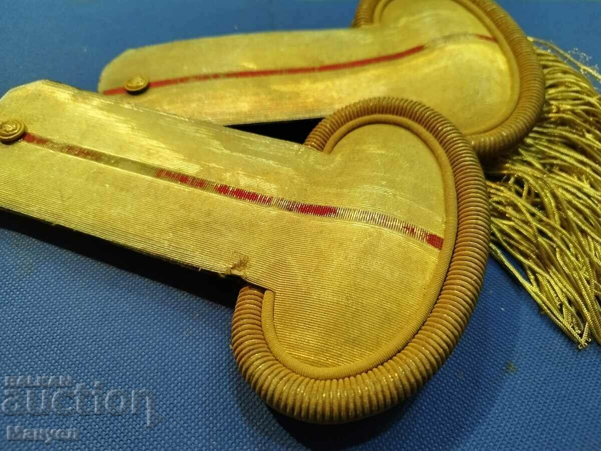 Epaulettes, senior marine officer, early 20th century. with price 124.90 BGN | € 63.86 Epaulettes, senior marine officer, early 20th century. with price 124.90 BGN | € 63.86