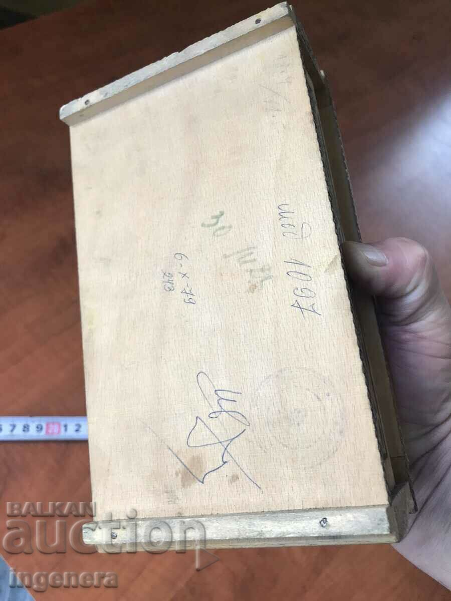 BOX WOOD PYROGRAPH DRAWING ANTIQUE FROM SOCA MOSTRA - 7 BOX WOOD PYROGRAPH DRAWING ANTIQUE FROM SOCA MOSTRA - 7