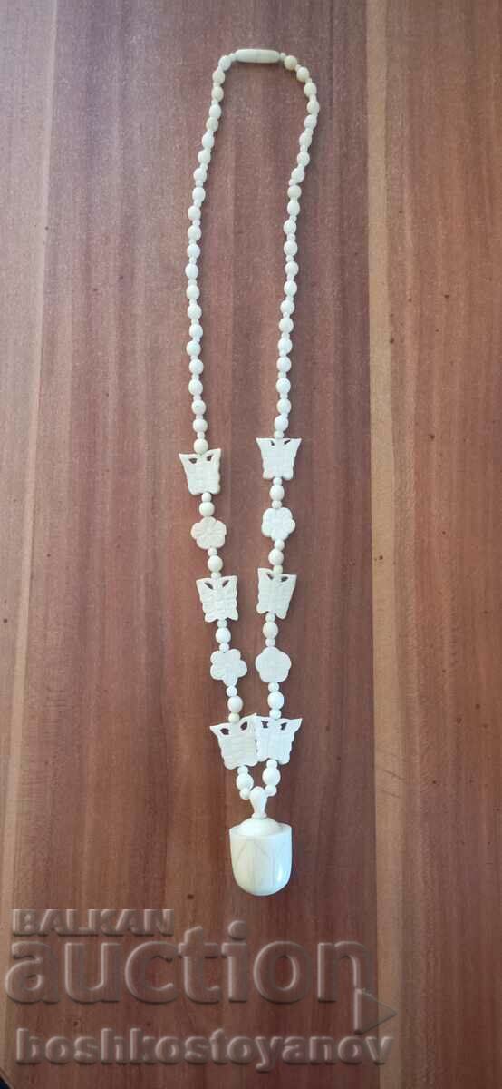 bone necklace
