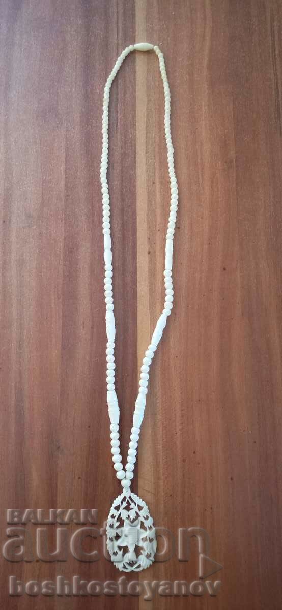 bone necklace