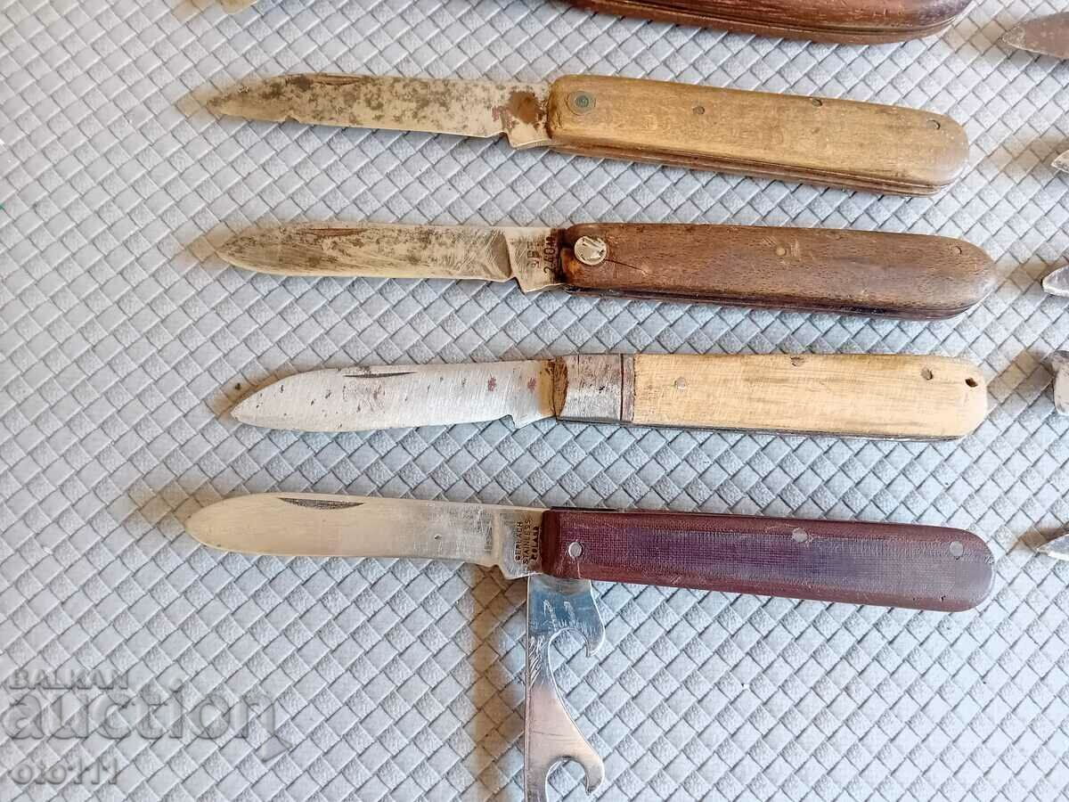Auction  KNIFE, LEGS - 10 pieces