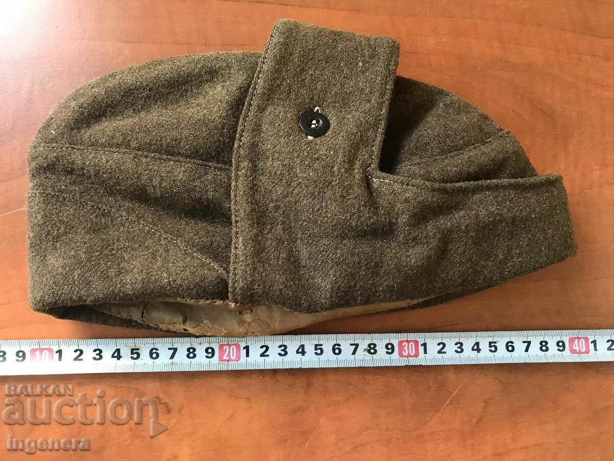 KEPE MILITARY HAT WINTER WASHED AND DISINFECTED with price 11.00 BGN | € 5.62 KEPE MILITARY HAT WINTER WASHED AND DISINFECTED with price 11.00 BGN | € 5.62