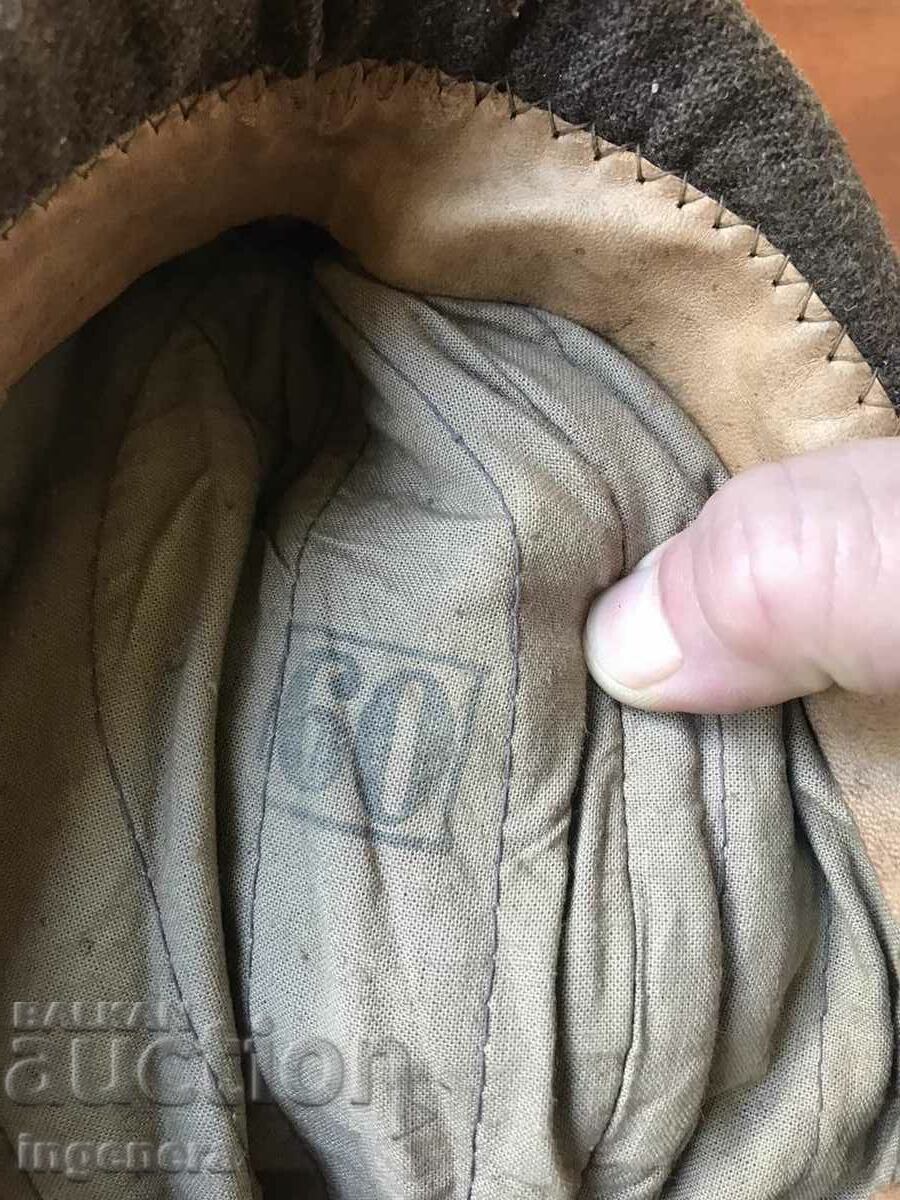 KEPE MILITARY HAT WINTER WASHED AND DISINFECTED - 5 KEPE MILITARY HAT WINTER WASHED AND DISINFECTED - 5