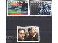 Pure stamps Year of Cinema 1993 from Switzerland