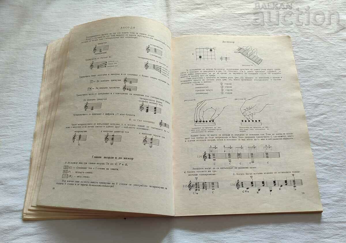 Delivery of PRIMARY SCHOOL FOR GUITAR N. NIKOV 1985