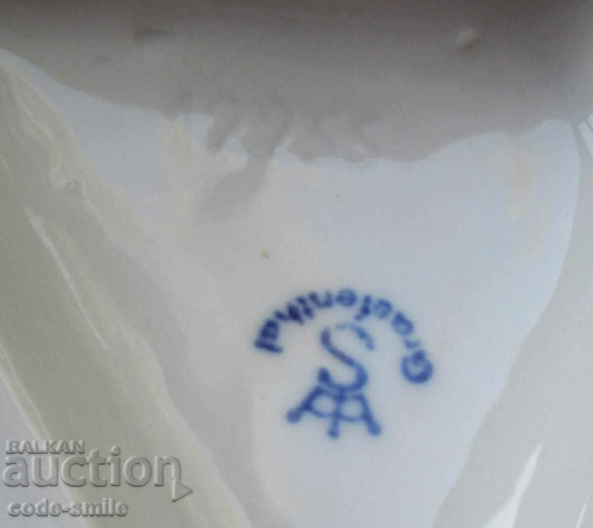 Old German porcelain figurine figure Dachshund dogs - 7 Old German porcelain figurine figure Dachshund dogs - 7