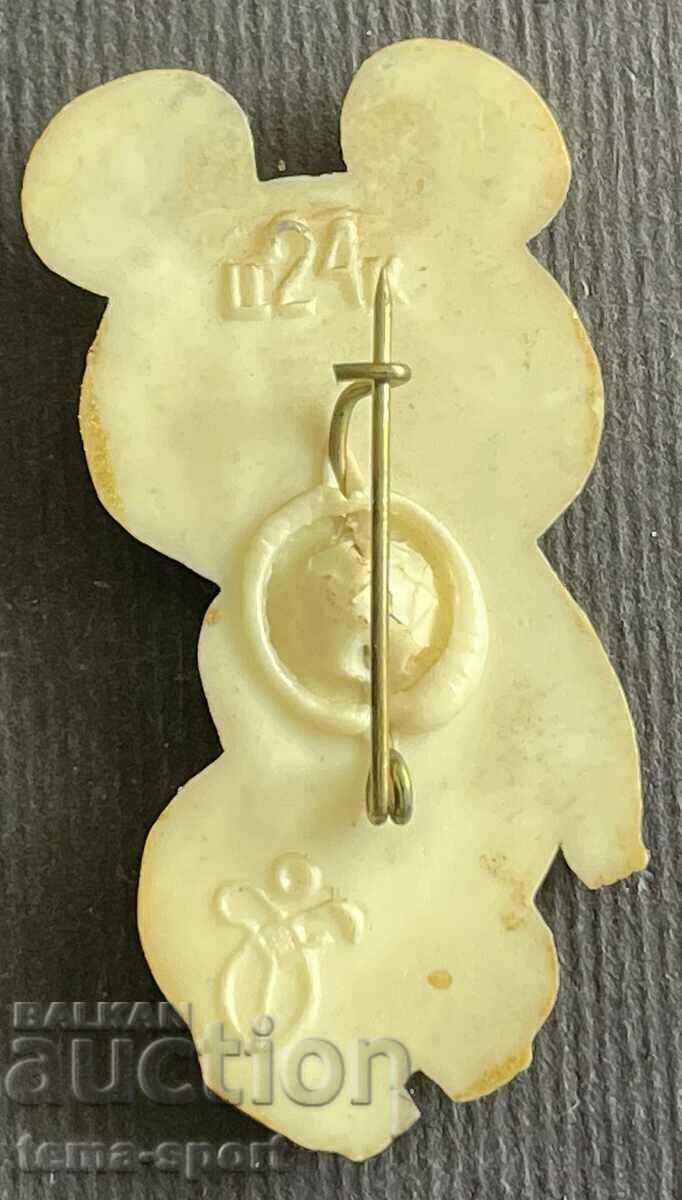 562 USSR Olympic Badge Olympics Moscow Misha mascot 1980 with price 5.00 BGN | € 2.56 562 USSR Olympic Badge Olympics Moscow Misha mascot 1980 with price 5.00 BGN | € 2.56