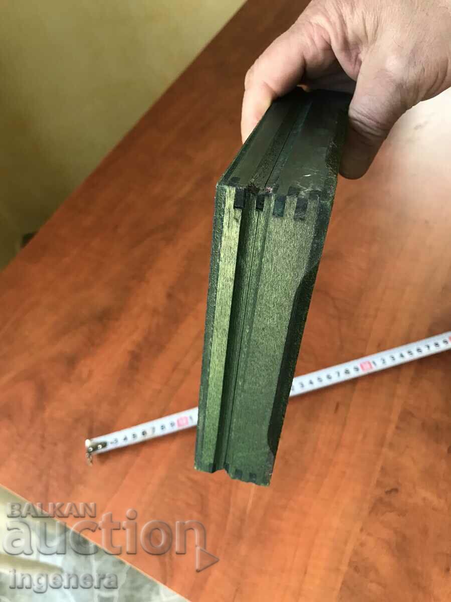 BOX WOOD PYROGRAPH DRAWING ANTIQUE FROM SOCA MOSTRA - 5 BOX WOOD PYROGRAPH DRAWING ANTIQUE FROM SOCA MOSTRA - 5