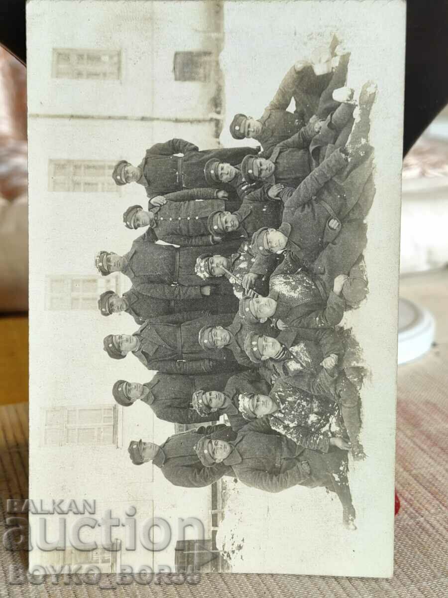 Fotografie militară veche Shumen 1920