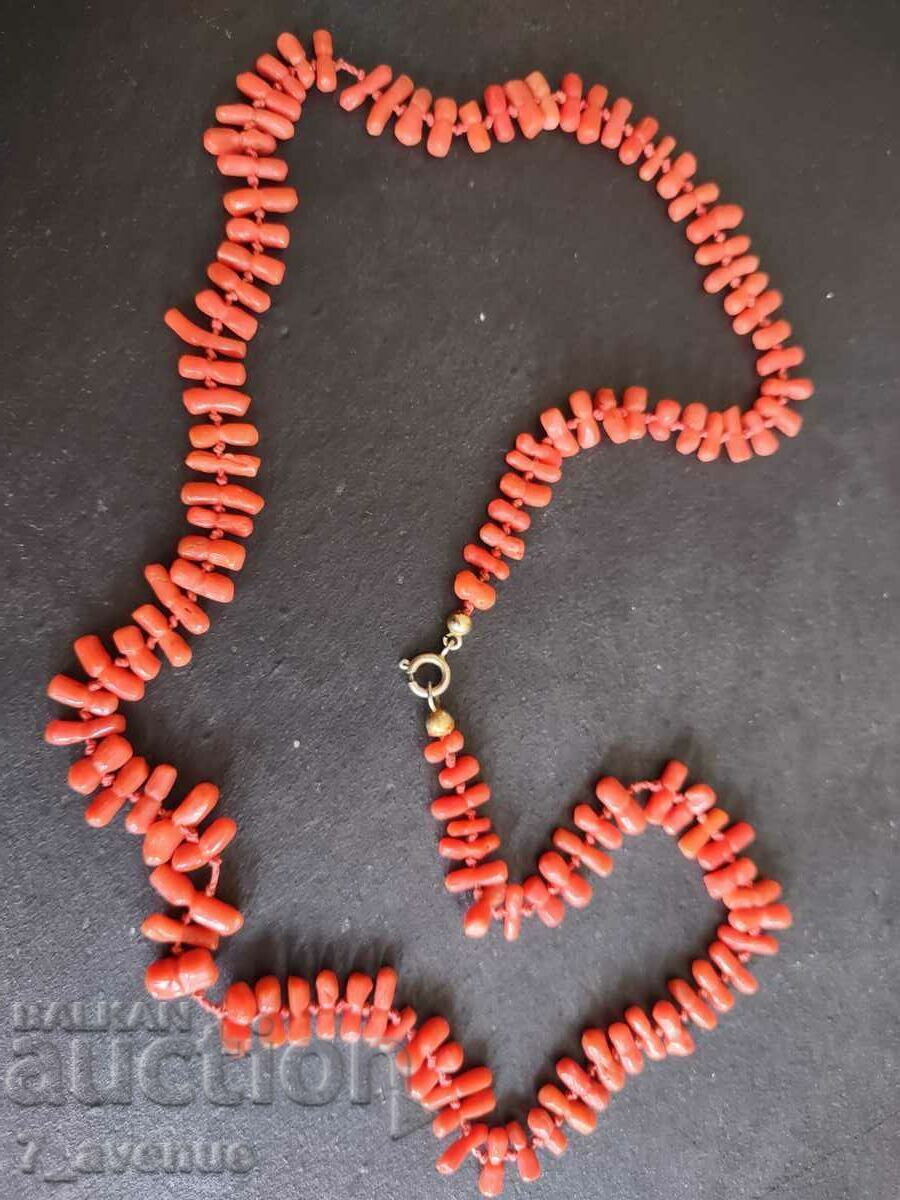 Coral NECKLACE 48cm/1cm, very beautiful color 05/28/24 Coral NECKLACE 48cm/1cm, very beautiful color 05/28/24