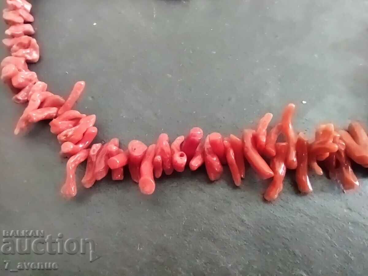 Red Coral NECKLACE 40cm/ to 1.3cm 05/28/24 with price 99.00 BGN | € 50.62