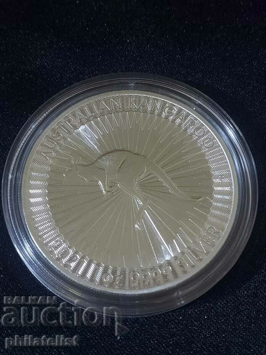 Australia 2021 - 1 Dollar - Kangaroo - 1 OZ - Silver Coin