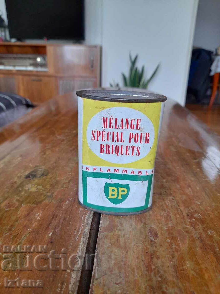 Old can of BP oil