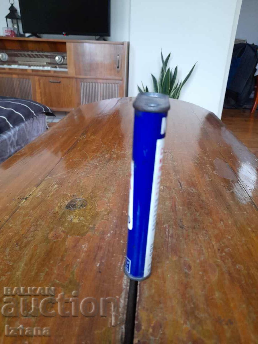 Delivery of An old gasoline can for Kwik Lite lighters Delivery of An old gasoline can for Kwik Lite lighters