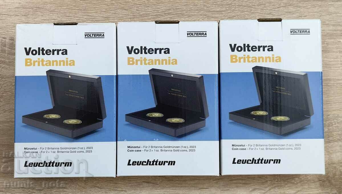 Auction luxury box for 2 gold coins 1 oz. BRITANNIA 2023 Auction luxury box for 2 gold coins 1 oz. BRITANNIA 2023