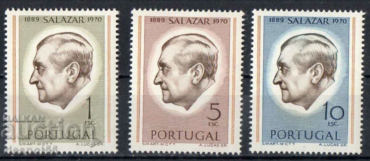 1971. Португалия. Първата годишнина от смъртта на Салазар.