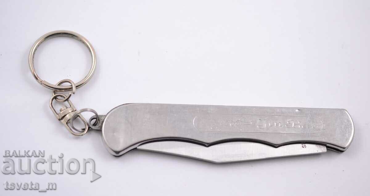 Pocket knife with key ring