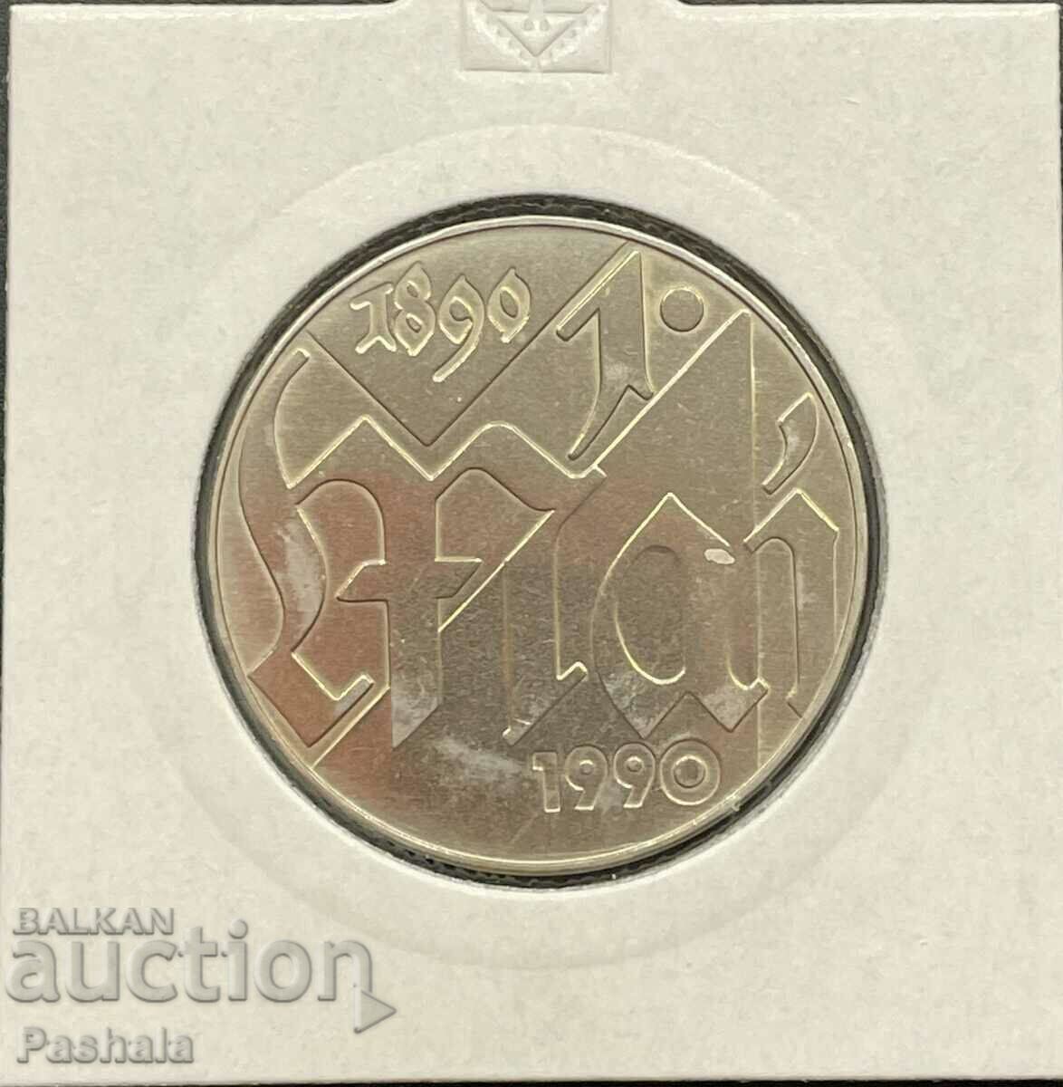 Германия 10 марки 1990 г. ГДР .