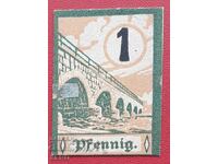 Bancnota-Germania-Rheinland-Pfalz-Salzburghafen-1 pfennig 1920