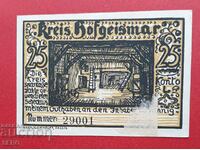Bancnota-Germania-Hessen-Hovgeismar-25 pfennig