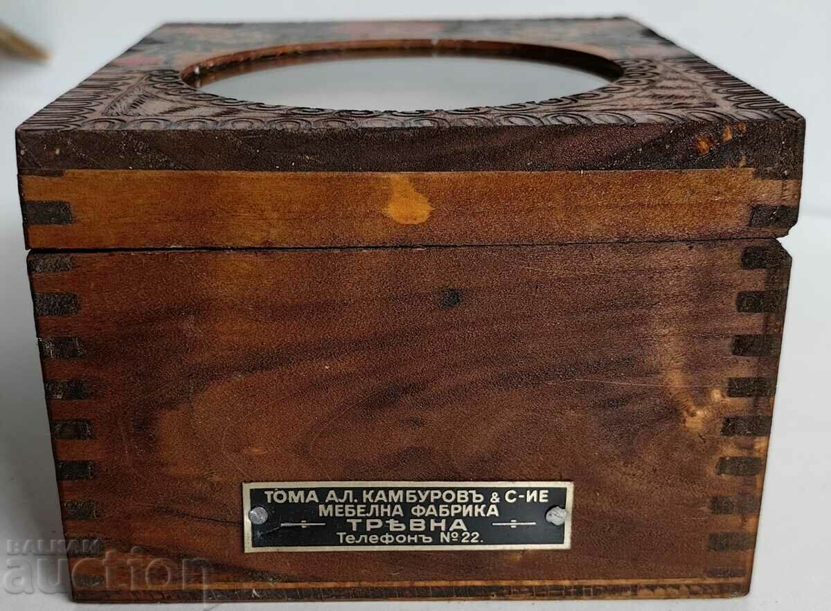 1930s KINGDOM OF BULGARIA UNUSED BOX PLATE ALARM CLOCK with price 49.00 BGN | € 25.05