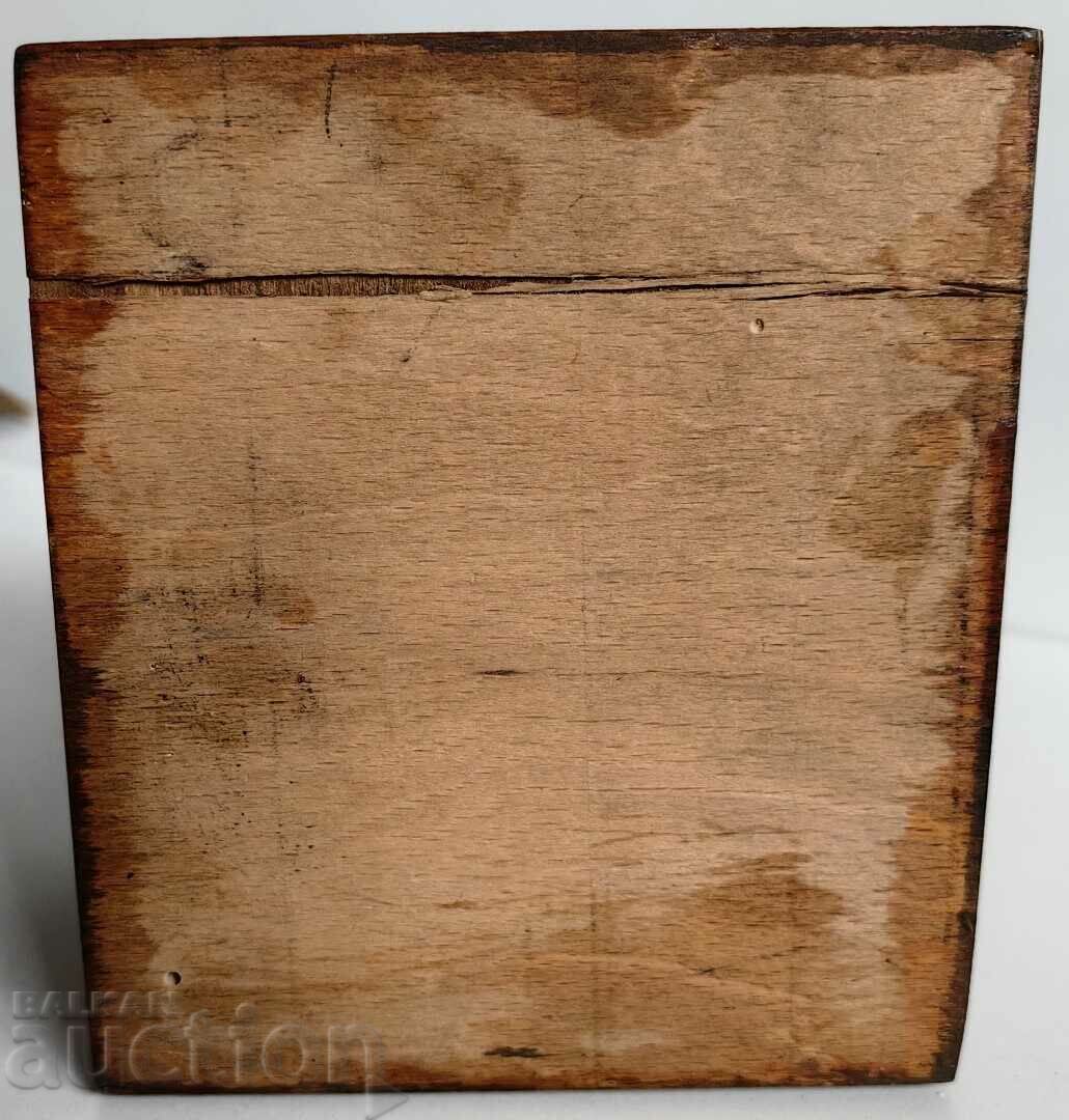 Auction  1930s KINGDOM OF BULGARIA UNUSED BOX PLATE ALARM CLOCK