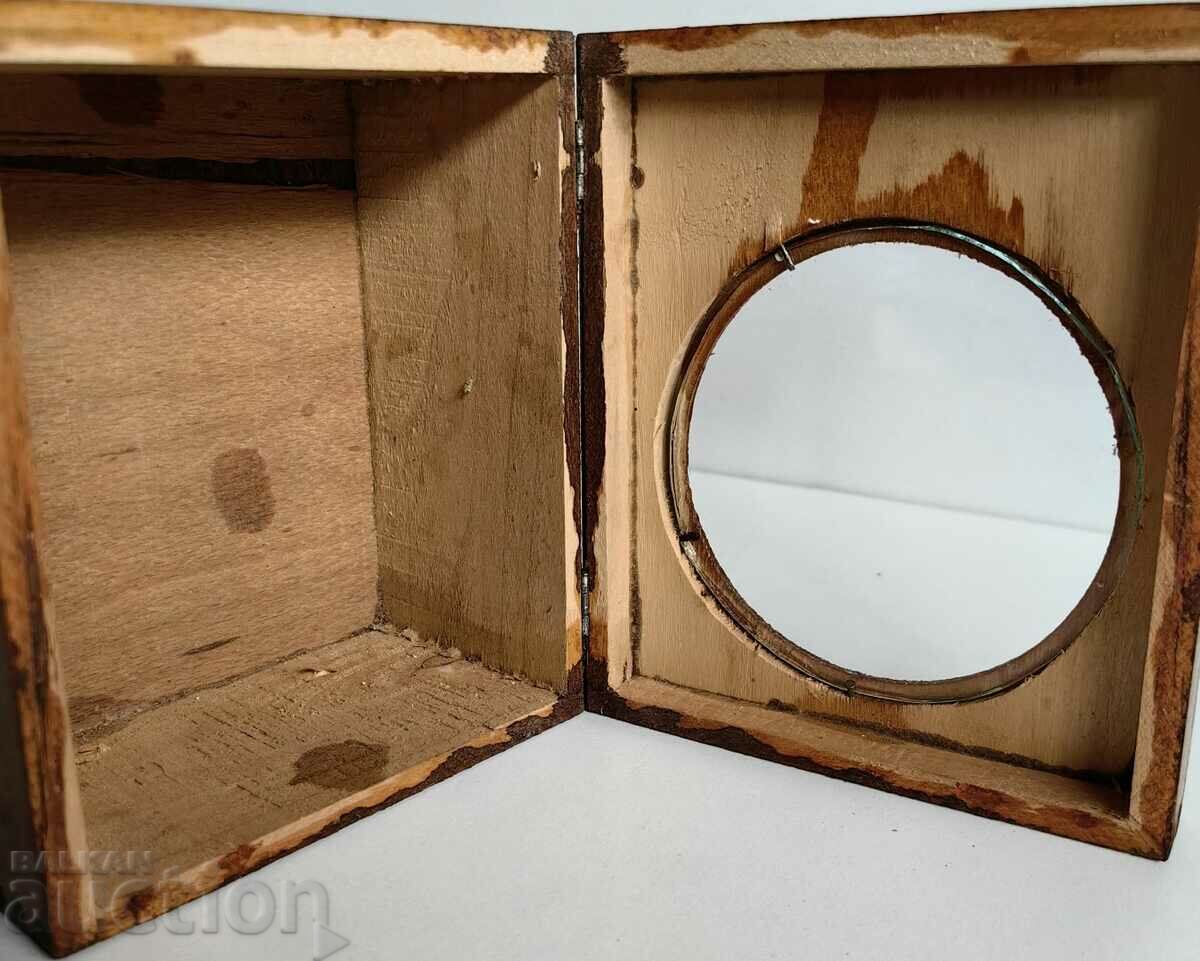 1930s KINGDOM OF BULGARIA UNUSED BOX PLATE ALARM CLOCK - 6