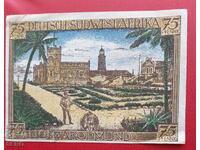 Банкнота-Германска Югозападна Африка-Намибия-75 пф.1921