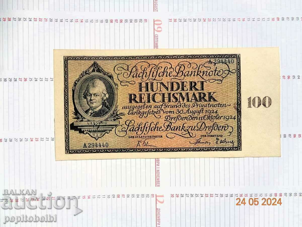 Auction  Germany 1924 beautiful and rare - the banknotes are Copies