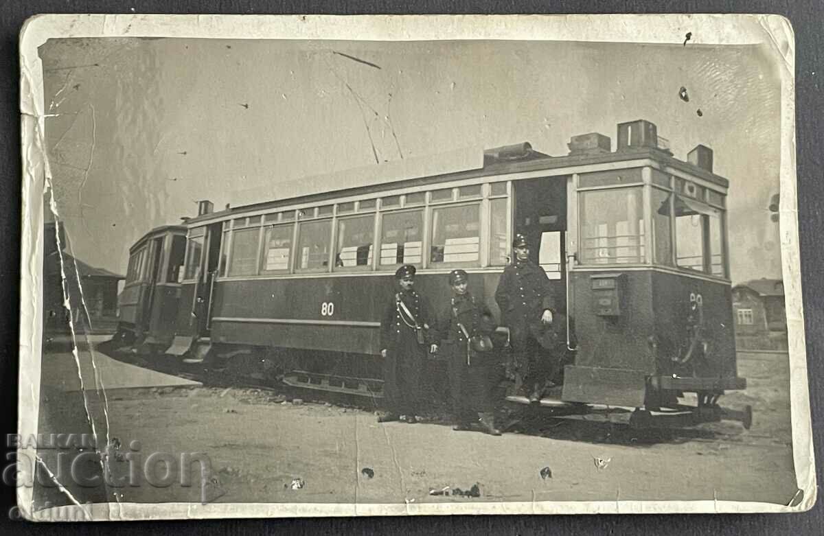 4316 Царство България София трамвай ватман контрольори 20-те