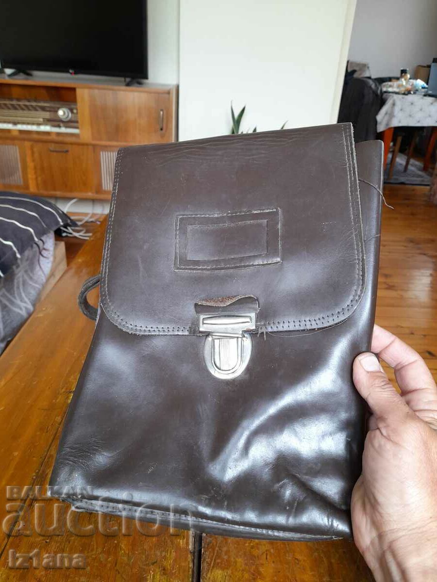 Old commander's, officer's bag with price 48.00 BGN | € 24.54 Old commander's, officer's bag with price 48.00 BGN | € 24.54