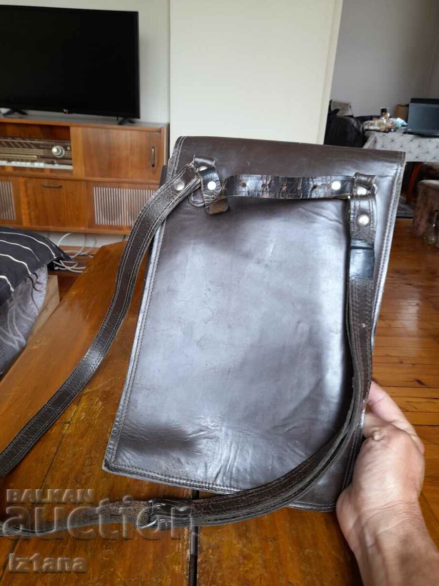 Auction Old commander's, officer's bag Auction Old commander's, officer's bag