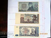 Austria 1953-1966 - the banknotes are copies