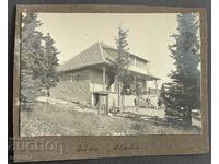 4318 Βασίλειο της Βουλγαρίας 2 φωτογραφίες καλύβα Aleko Vitosha δεκαετία του 1920