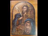 Old painted icon large. 56cm_38cm