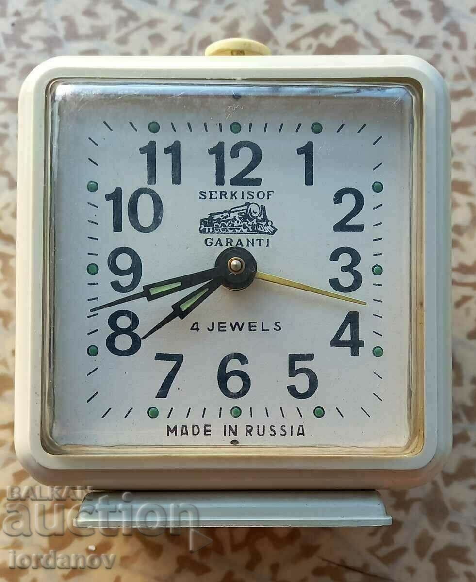 Russian clock - alarm clock
