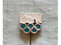 Badge - Olympic rings