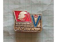 Insigna - All-Union Spartakiad DOSAAF 1970 URSS