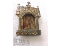 Old collectible mini iconostasis