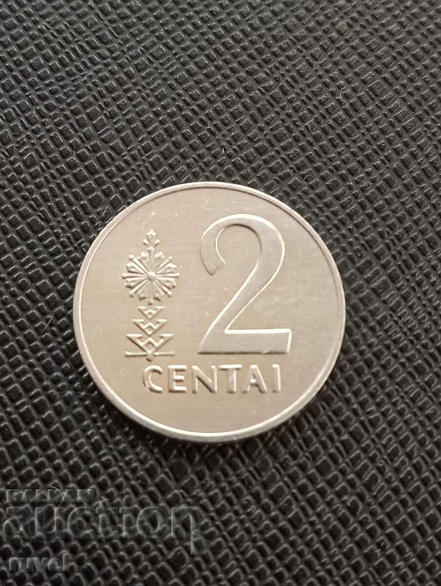 Lituania 2 centai 1991
